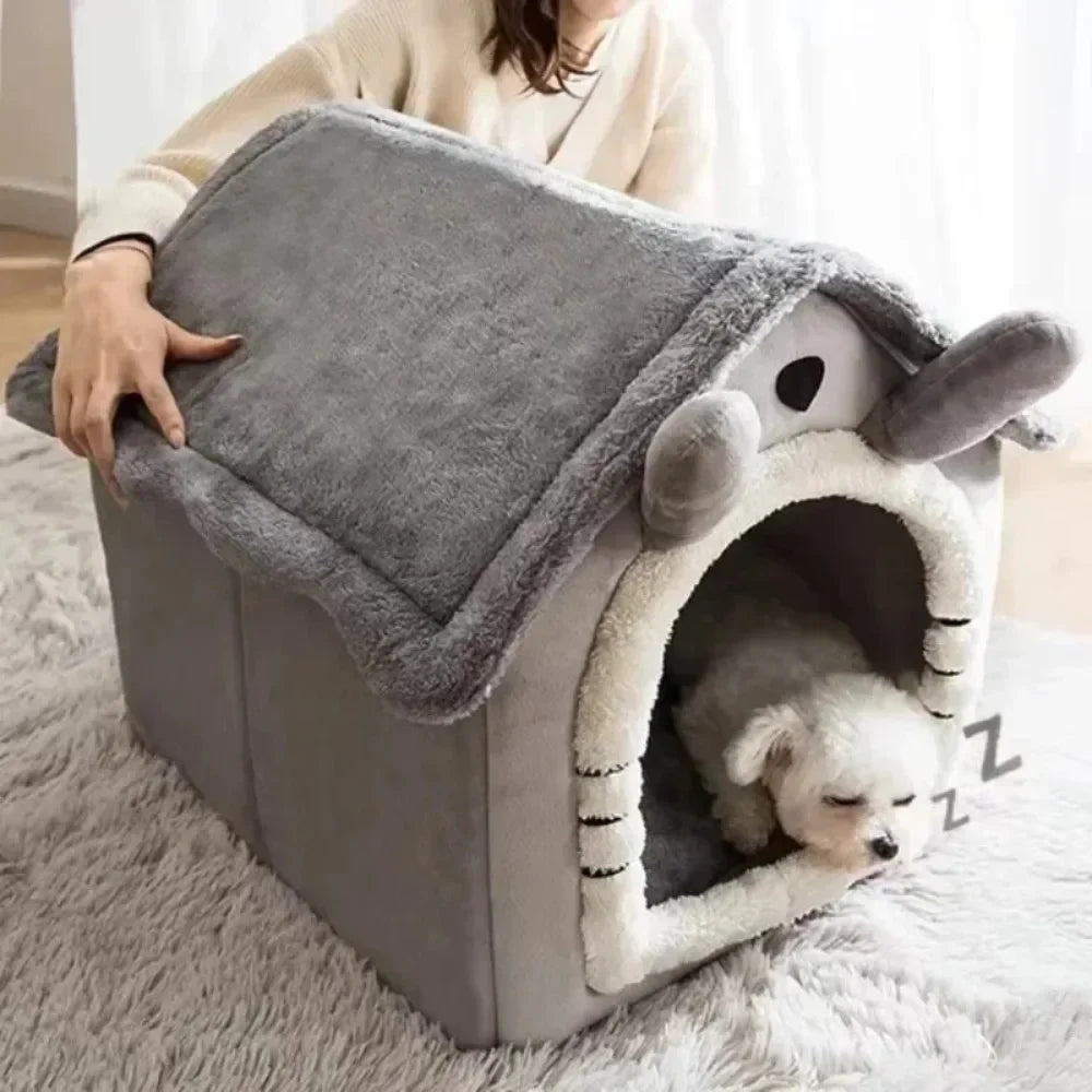 Removable & Washable Four-Season Universal Pet House – Dog and Cat Bed