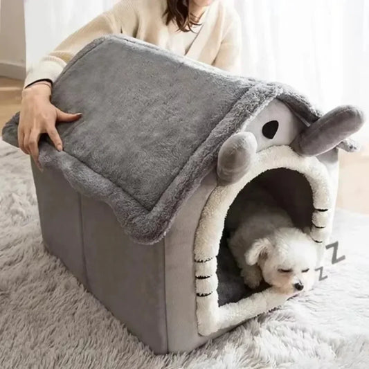 Removable & Washable Four-Season Universal Pet House β Dog and Cat Bed
