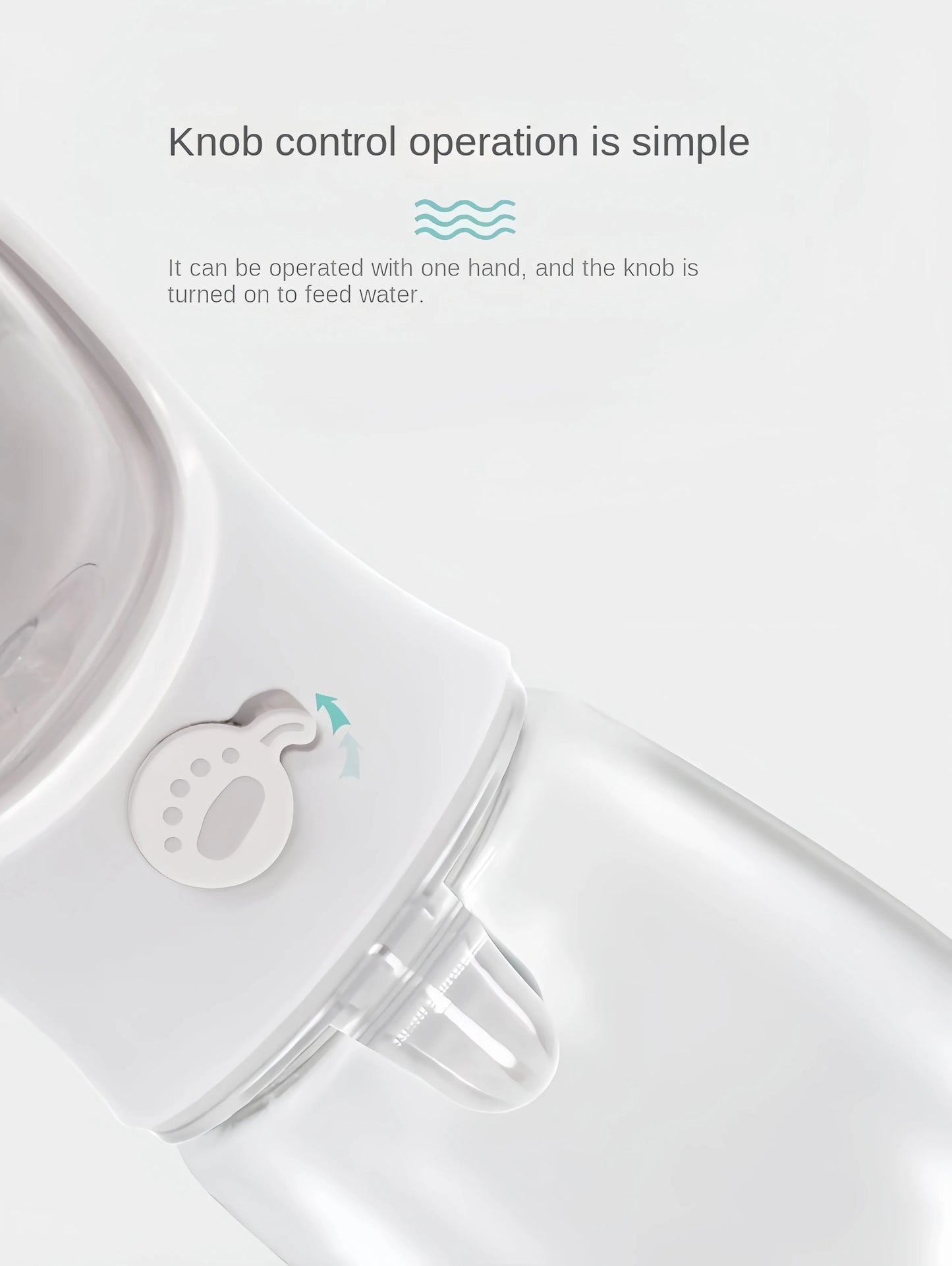 2-in-1 Portable Pet Water Bottle & Food Container